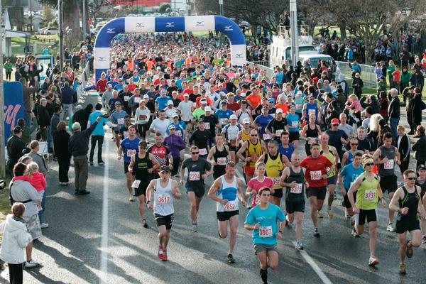 Mizuno Half Marathon Start Line